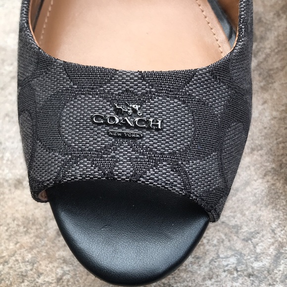 Coach wedges 🙋🏻‍♀️🔥💯 - Picture 3 of 6